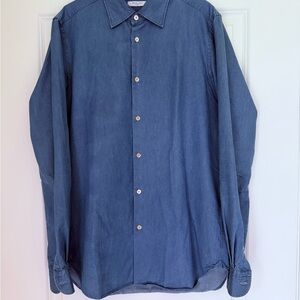 Boglioli Chambray Button-Down Shirt